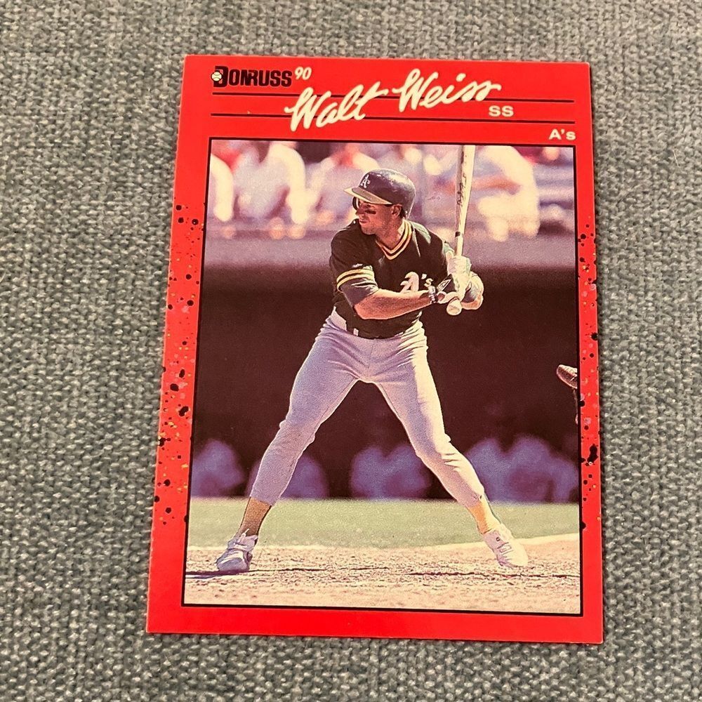 1990 Donruss Oakland A's Baseball Card Trading Card